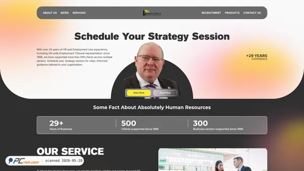 absolutelyhumanresources.co.uk screenshot