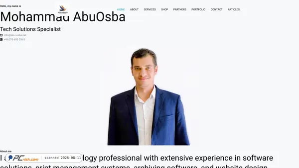 abu-osba.net screenshot