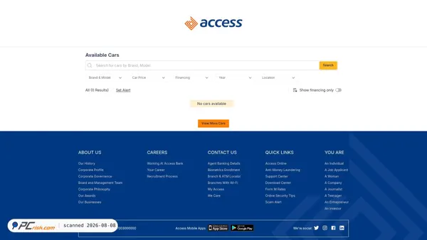 accessbank.autochek.africa screenshot