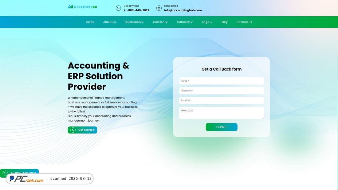 Screenshot di accounitnghub.com