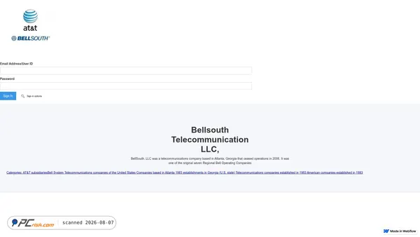 account-att-com-b94bef.webflow.io screenshot