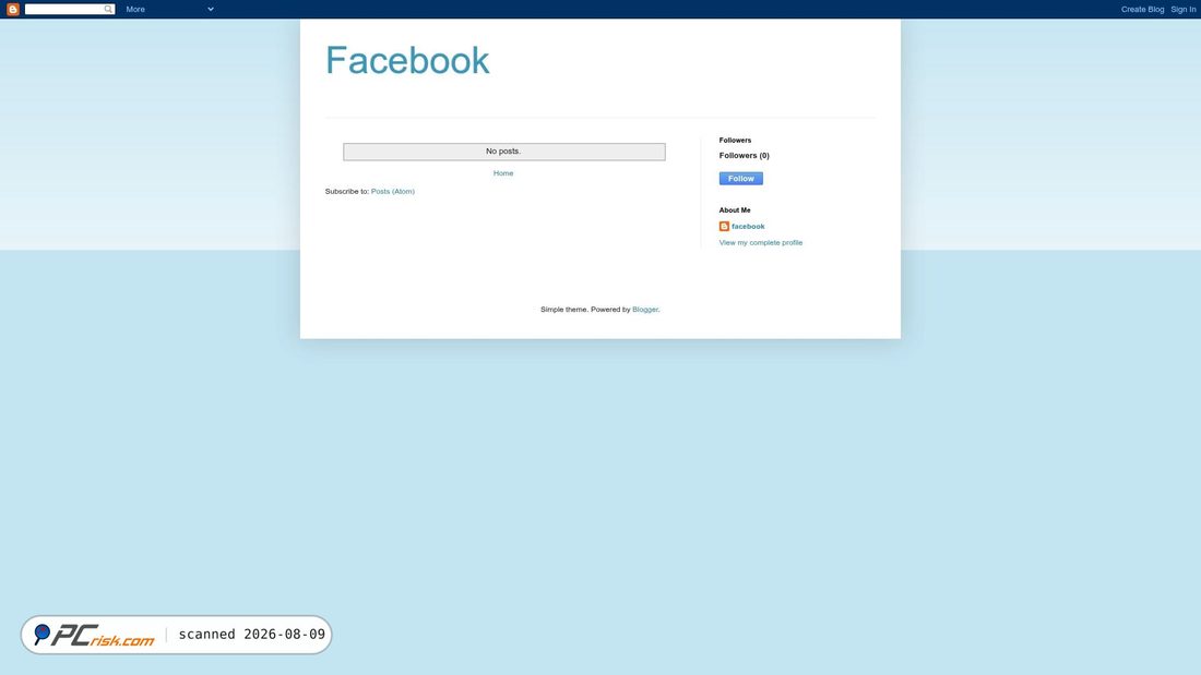 Screenshot di accountfacebook.blogspot.com