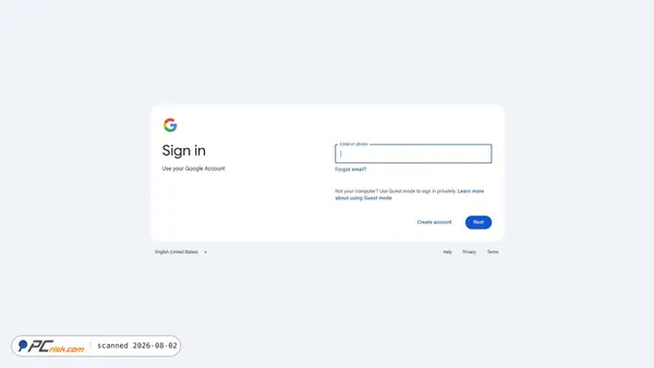 accounts.google.com screenshot