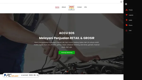 accusos.com screenshot