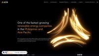 Captura de ecrã de acenrenewables.com