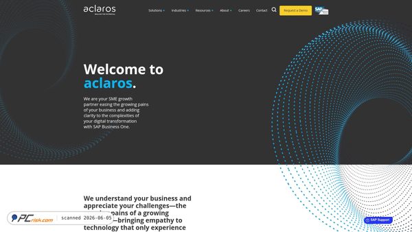 aclaros.com screenshot