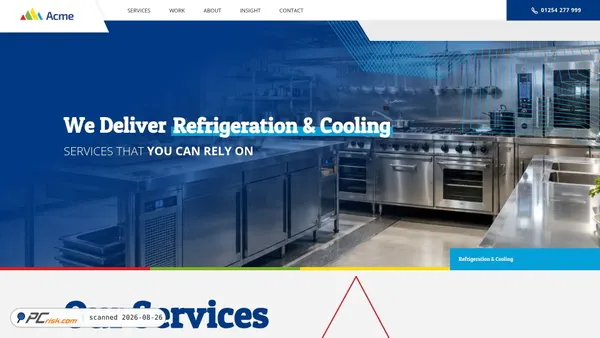 acmefg.com Screenshot
