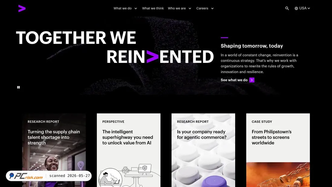 Screenshot of acn-awards.com