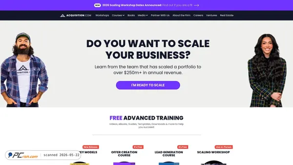 acquisition.com screenshot