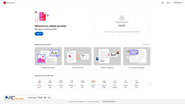 acrobat.adobe.com screenshot