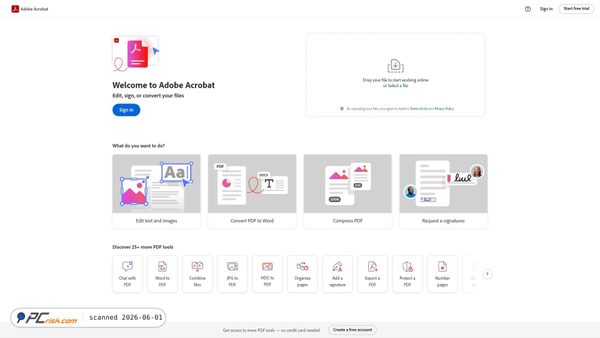 acrobat.com screenshot