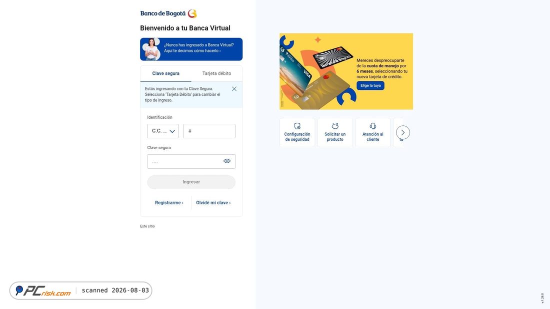 Screenshot of activatuspuntos.com.co