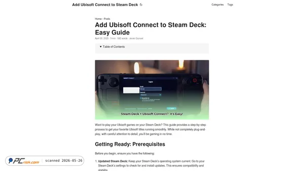 add-ubisoft-connect-to-steam-deck.pages.dev screenshot