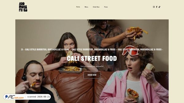 addmorefries.com Screenshot