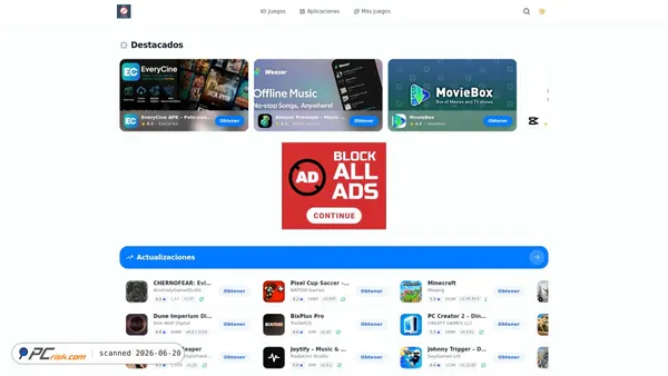 adescargar.net screenshot