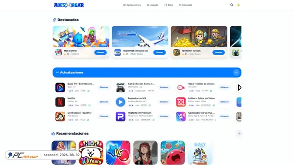 adescargar.net screenshot