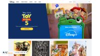 Captura de ecrã de adisney.go.com