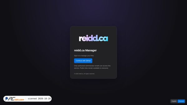 admin.reidd.ca screenshot