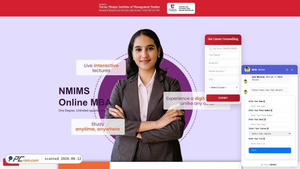 admissions.igniteonline.in screenshot