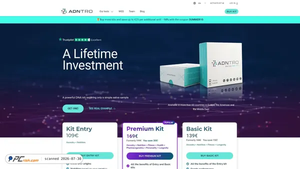 adntro.com screenshot