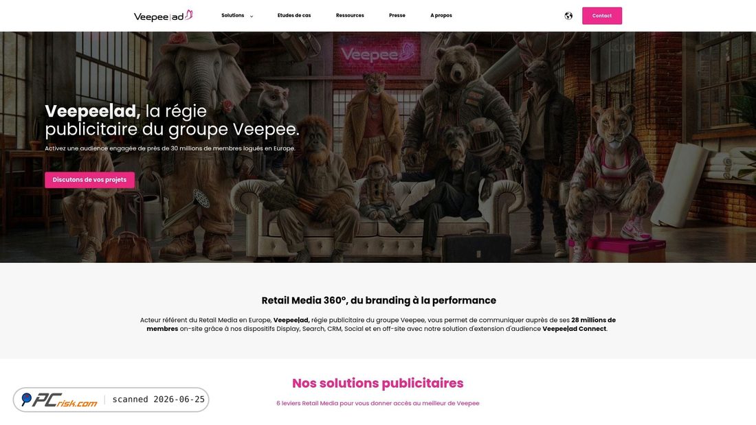 Screenshot of adotmob.com