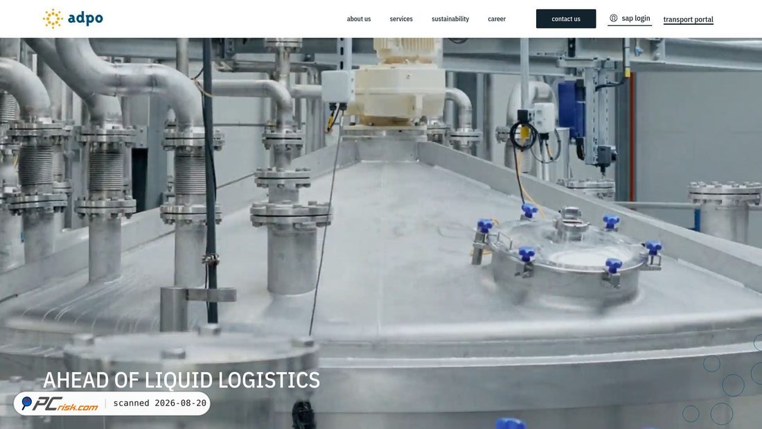 Screenshot of adpo.com
