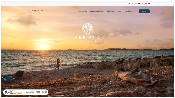 adriatik-kamp.com screenshot