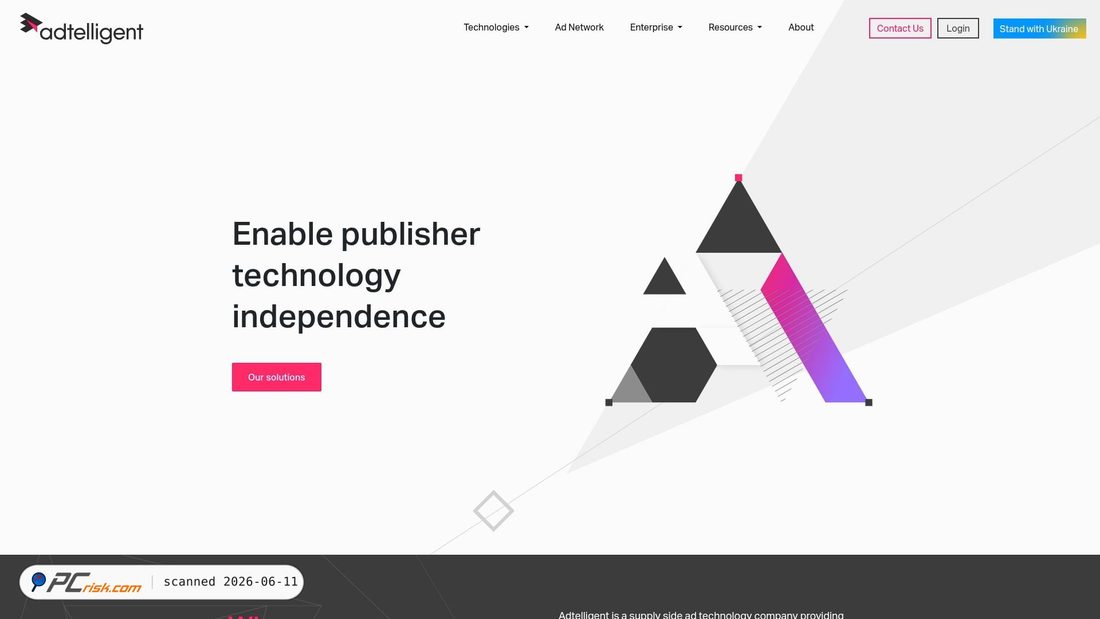 Screenshot of adtelligent.com