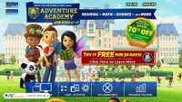 Zrzut ekranu adventureacademy.com