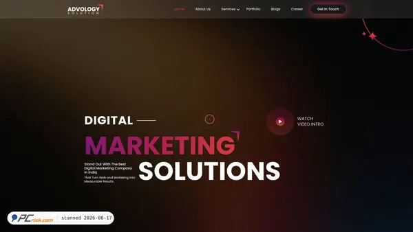 advologysolution.com screenshot