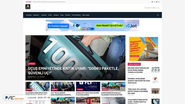 aeroportist.com screenshot