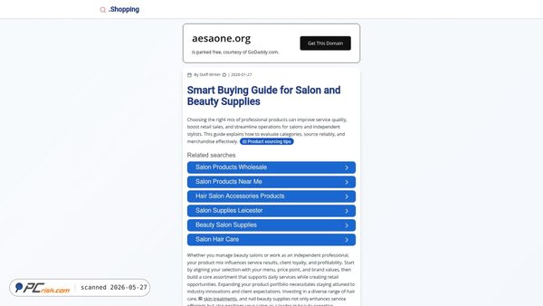 aesaone.org screenshot