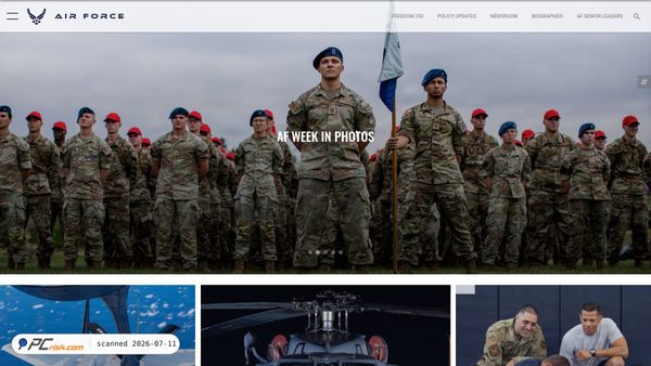 af.mil screenshot