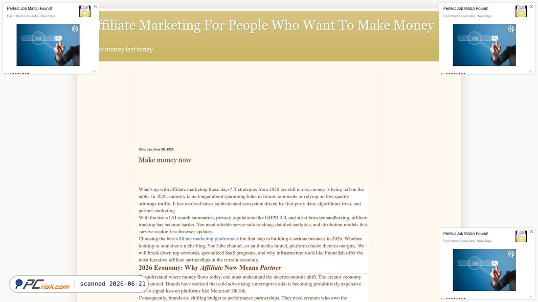 Screenshot of affiliatemarket3210.blogspot.com