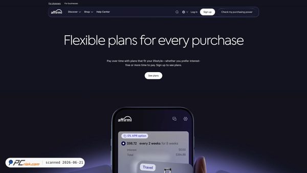 affirm.com screenshot