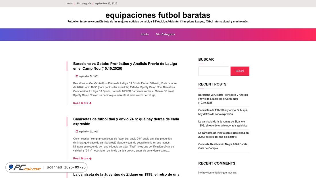 Captura de ecrã de aficionado.work
