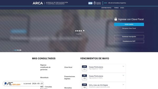 afip.gob.ar screenshot