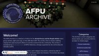 Zrzut ekranu afpuarchive.org