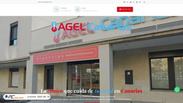 agelcanarias.com screenshot