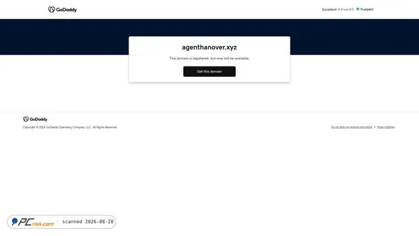 agenthanover.xyz screenshot