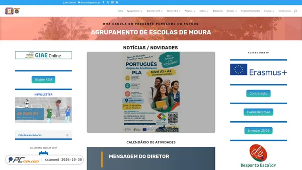agmoura.pt screenshot
