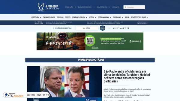 aguardiadanoticia.com.br screenshot