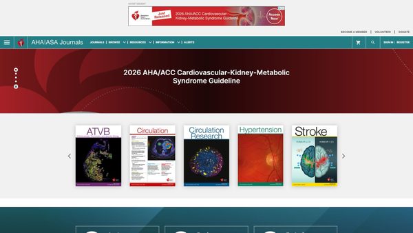 ahajournals.org screenshot