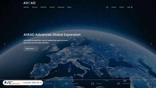 ahead.com screenshot