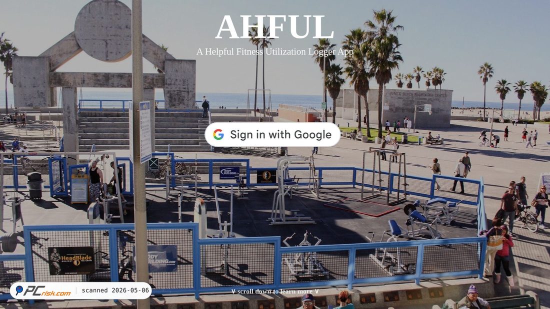 Screenshot von ahful.app