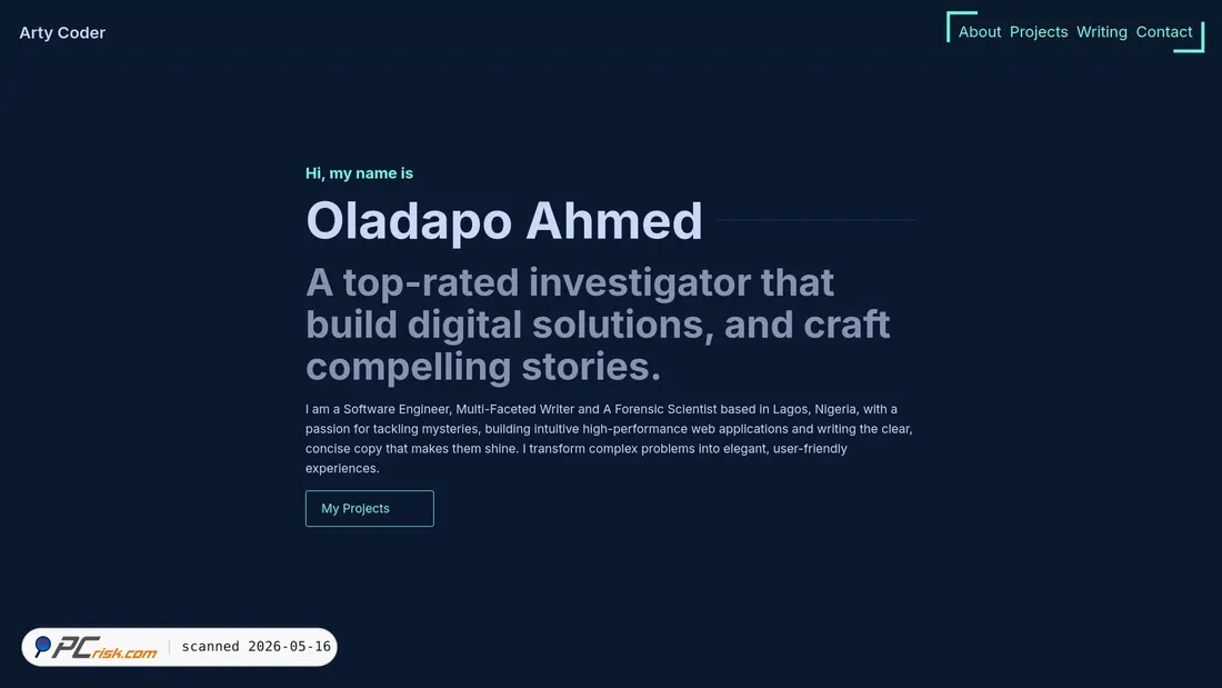 Screenshot of ahmed-bytes.github.io