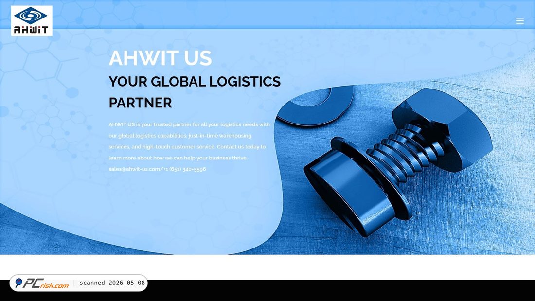 Screenshot von ahwit-us.com