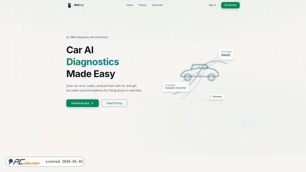 ai4car.app screenshot