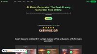 aimusic.fm screenshot