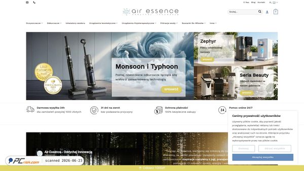 air-essence.store screenshot